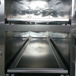 stainless steel rolling body tray